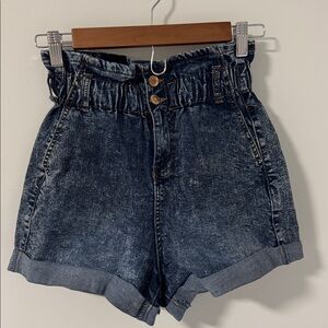 No Boundaries Dark Blue Jean Shorts